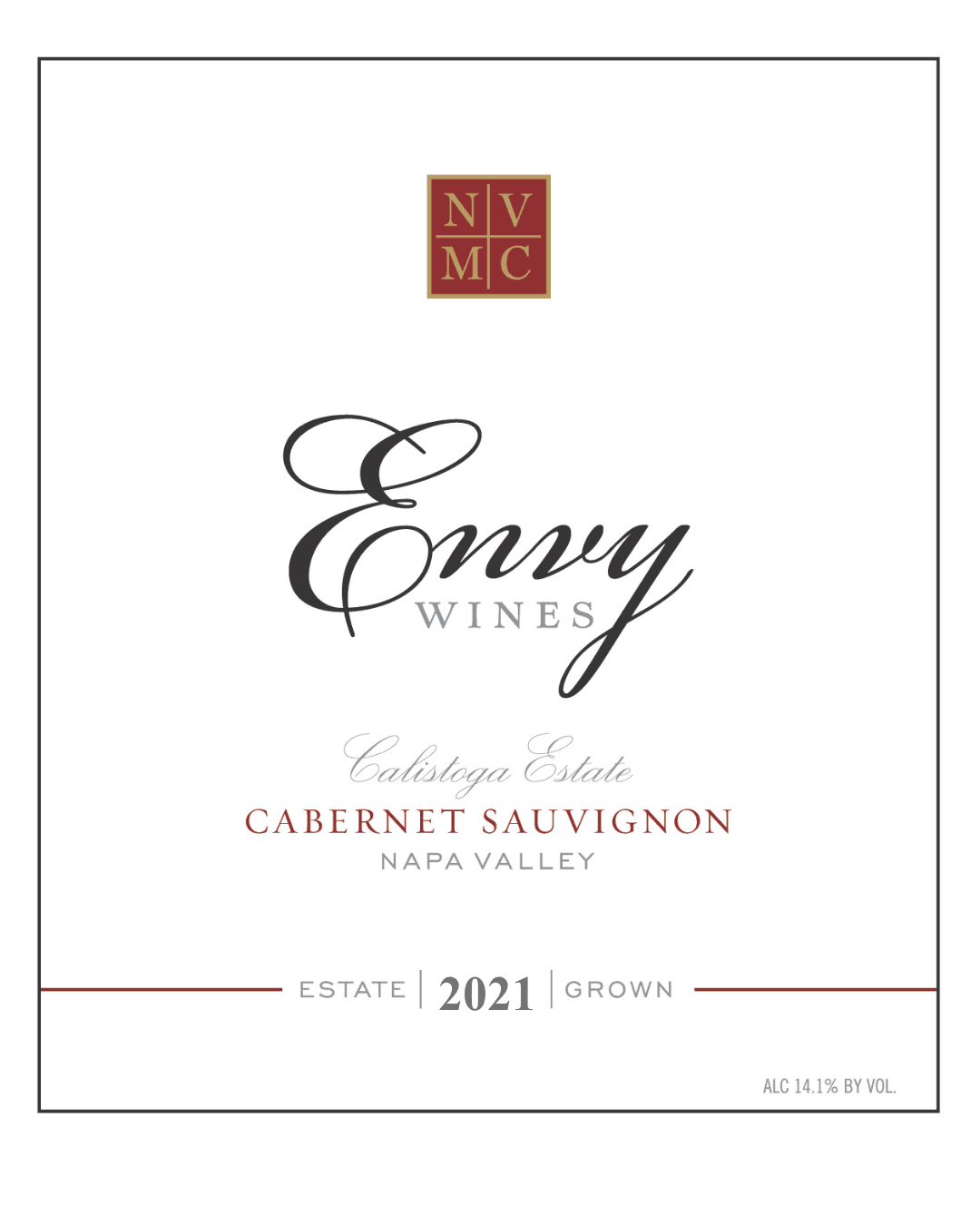 2021 Estate Cabernet Sauvignon bottle